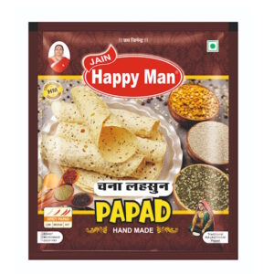 Chana Lasan Papad